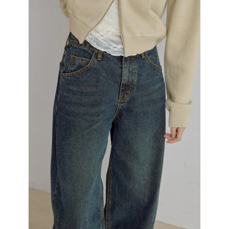 《予約販売》mannish oval jeans_nj0206