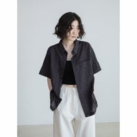 《予約販売》check half shirt_nb0410