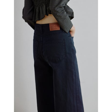 《予約販売》coating navy jeans_nj0207