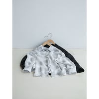 《予約販売》check sheer over shirt/2colors_nb0419