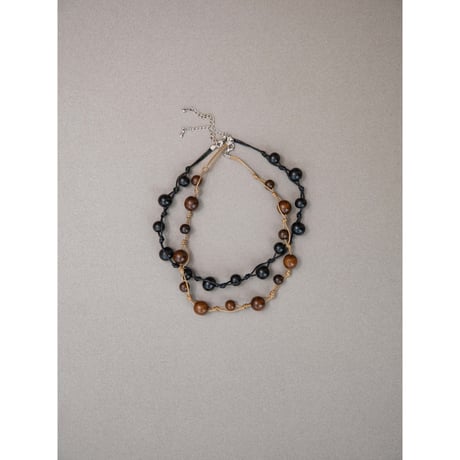 《予約販売》stone like necklace/2colors_na0825