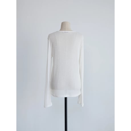 《予約販売》henley neck 2way tops/2colors_nt2663