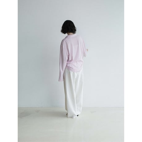 《予約販売》sheer button fly tops/3colors_nt2630