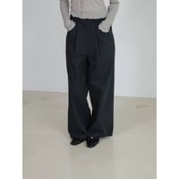 《予約販売》one tuck wide cotton pants/2colors_np1289