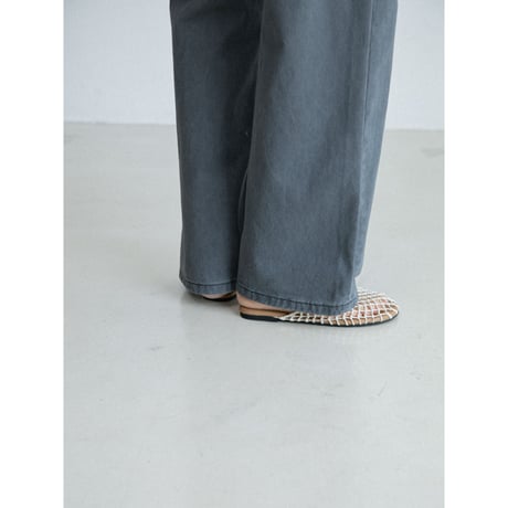 《予約販売》mesh sabo sandal/2colors_na0810