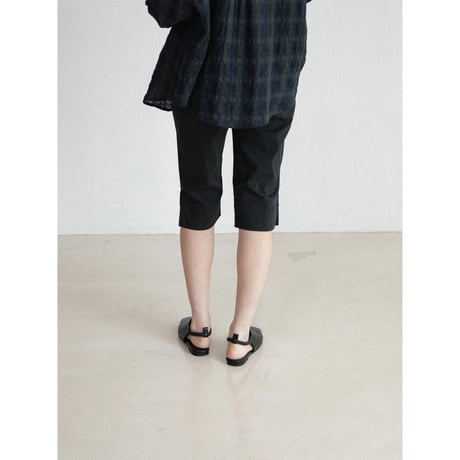 《予約販売》slit cotton biker pants/2colors_np1325
