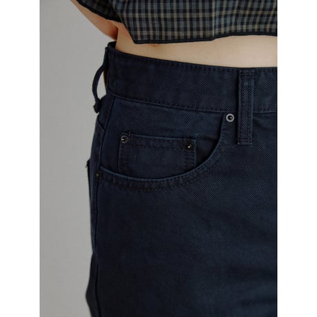 《予約販売》coating navy jeans_nj0207