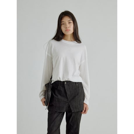 【NOKCHA original】accent simply tops/3colors_nt2697