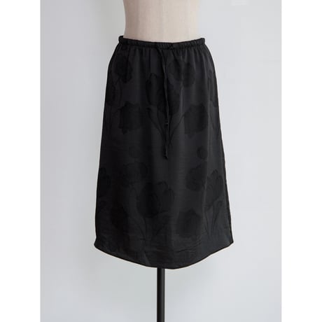 《予約販売》jacquard satin skirt/2colors_ns0103