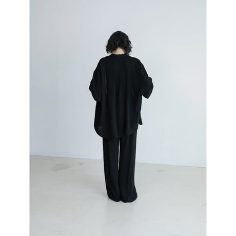 《予約販売》soft sheer over shirt/2colors_nb0413