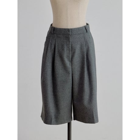 《予約販売》wool blend bermuda pants/2colors_np1338