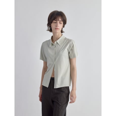 【NOKCHA original】cover stitch shirt like tops/2colors_nt2603