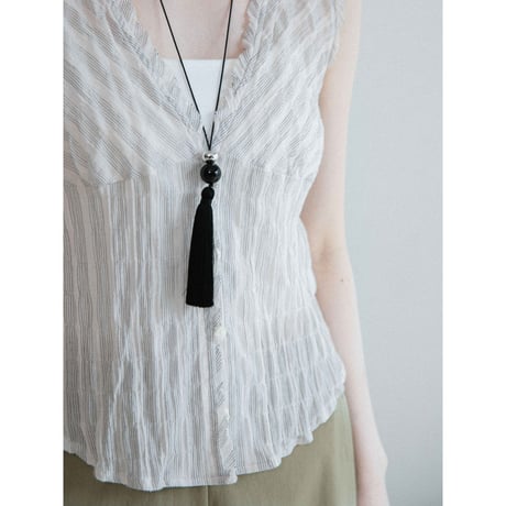 《予約販売》tassel necklace_na0812