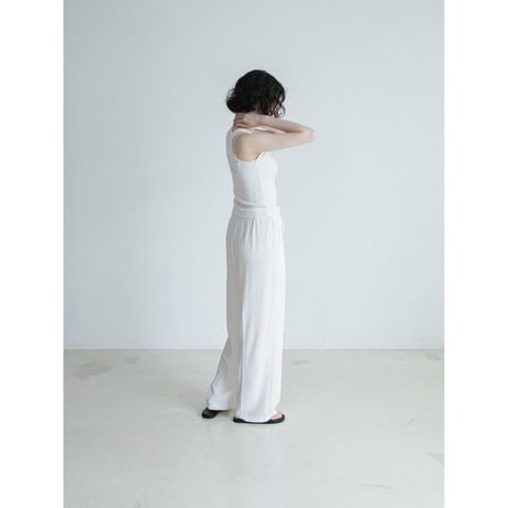 《予約販売》soft sheer tuck pants/2colors_np1291