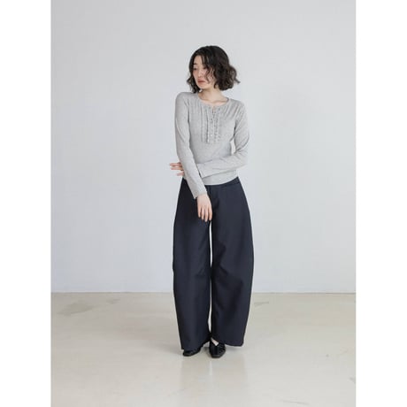 《予約販売》pleats accent lib tops/3colors_nt2690