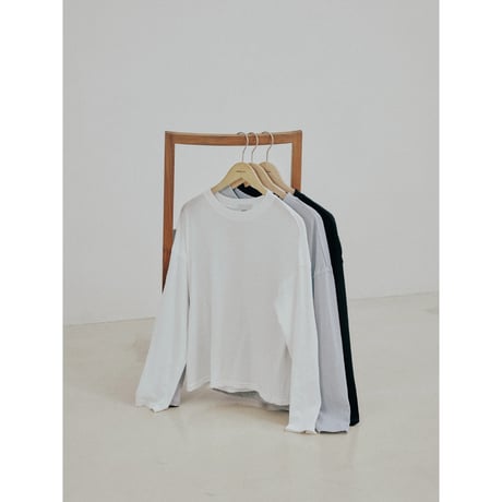 【NOKCHA original】accent simply tops/3colors_nt2697