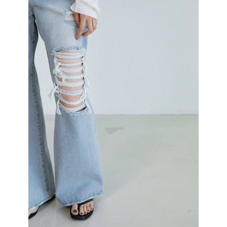 《予約販売》clash wide jeans_nj0153