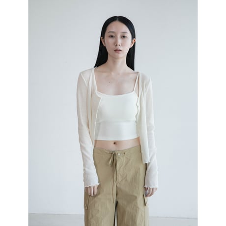 《予約販売》summer lib knit cardigan/3colors_nt2651
