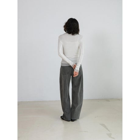 《予約販売》lib sheer skipper tops/2colors_nt2685