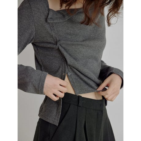 《予約販売》unique accent tops/3colors_nt2701