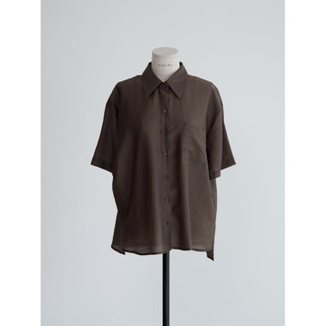 《予約販売》rincl sheer half shirt/2colors_nb0412