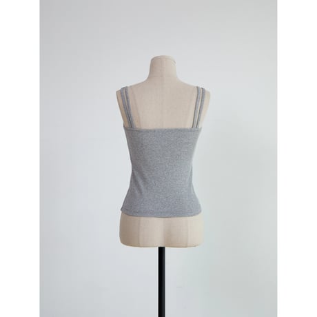 《予約販売》double shoulder lace camisole/2colors_nt2683