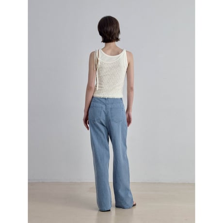 《予約販売》accent light cotton pants/2colors_np1276