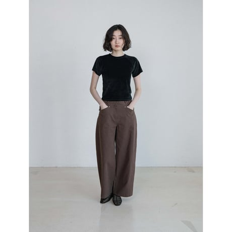 《予約販売》velours sheer raglan tee/3colors_nt2661