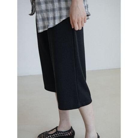 《予約販売》soft lib knit half pants/2colors_np1316