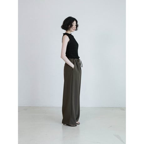 《予約販売》jacquard sleeveless/2colors_nb0399