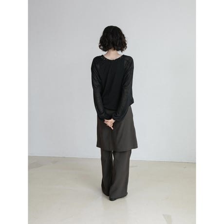 《予約販売》sheer wrap cardigan/2colors_nt2676