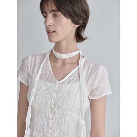 《予約販売》tie & rincl blouse/2colors_nb0396
