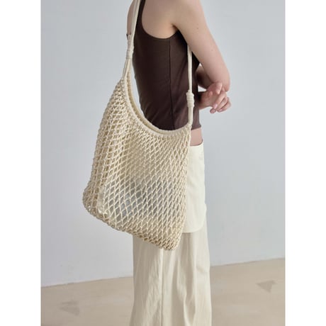 《予約販売》pouch set mesh tote bag/2colors_na0802