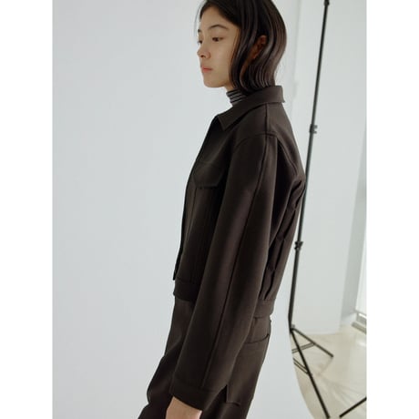 【NOKCHA original】essential tuck minimal jacket/2colors_no0541