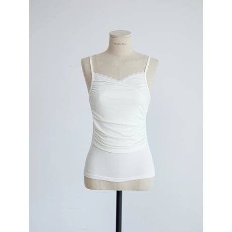 《予約販売》lacy cache-coeur camisole/2colors_nt2654