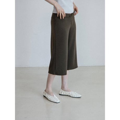《予約販売》soft lib knit half pants/2colors_np1316