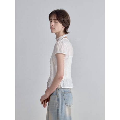 《予約販売》tie & rincl blouse/2colors_nb0396