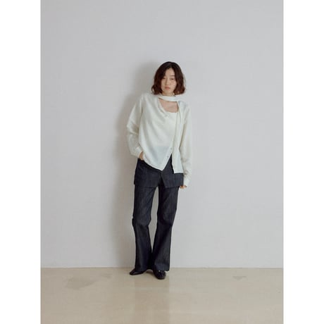 《予約販売》accent mulch blouse/2colors_nb0438
