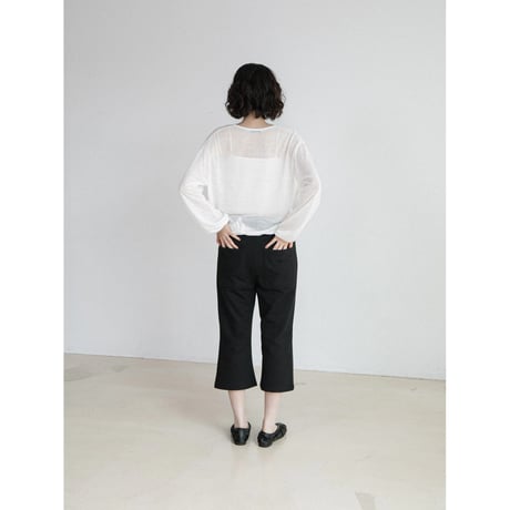 《予約販売》sheer wrap cardigan/2colors_nt2676