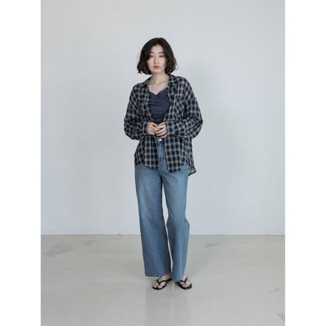《予約販売》vintage like boyish denim pants_nj0198
