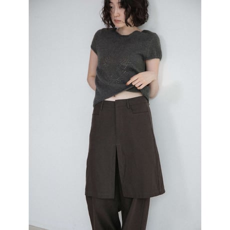 《予約販売》punching knit tops/2colors_nt2674