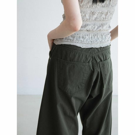 《予約販売》daily oval cotton pants/2colors_np1311
