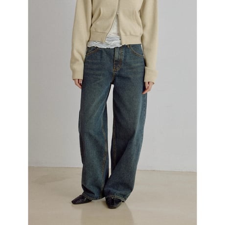 《予約販売》mannish oval jeans_nj0206