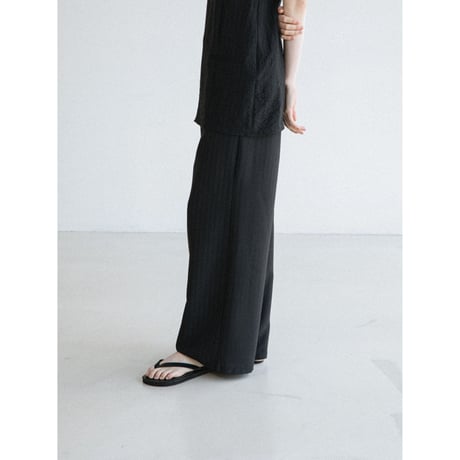 《予約販売》jacquard accent wide pants/2colors_np1300