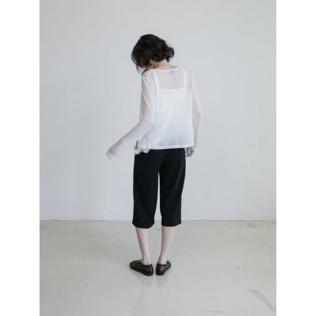 《予約販売》soft lib knit half pants/2colors_np1316