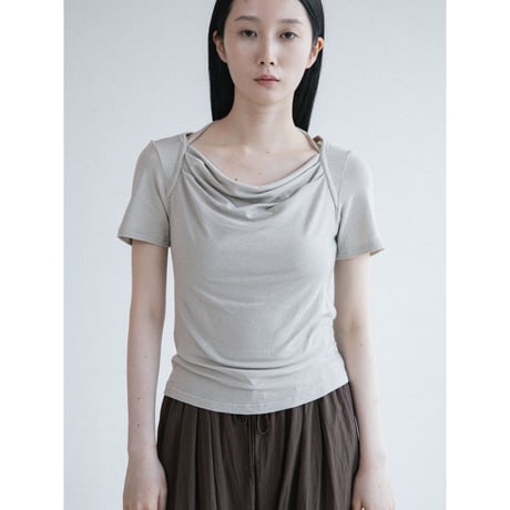 《予約販売》string décolleté tee/3colors_nt2646