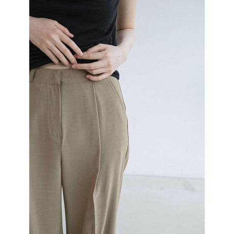 《予約販売》tuck light slacks pants/2colors_np1308