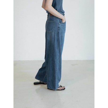 《予約販売》blue light wide jeans_nj0195