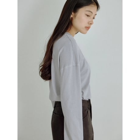 【NOKCHA original】accent simply tops/3colors_nt2697