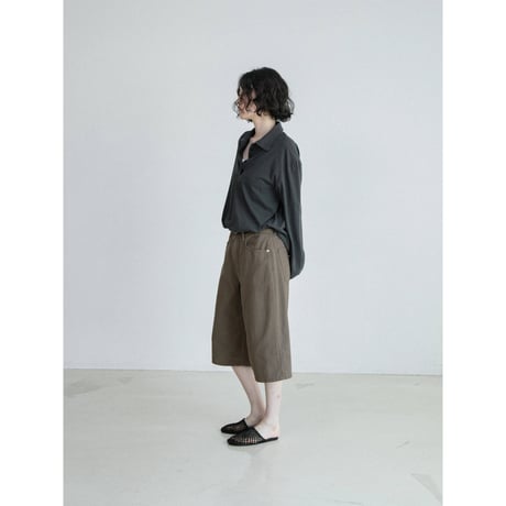 《予約販売》sheer button fly tops/3colors_nt2630